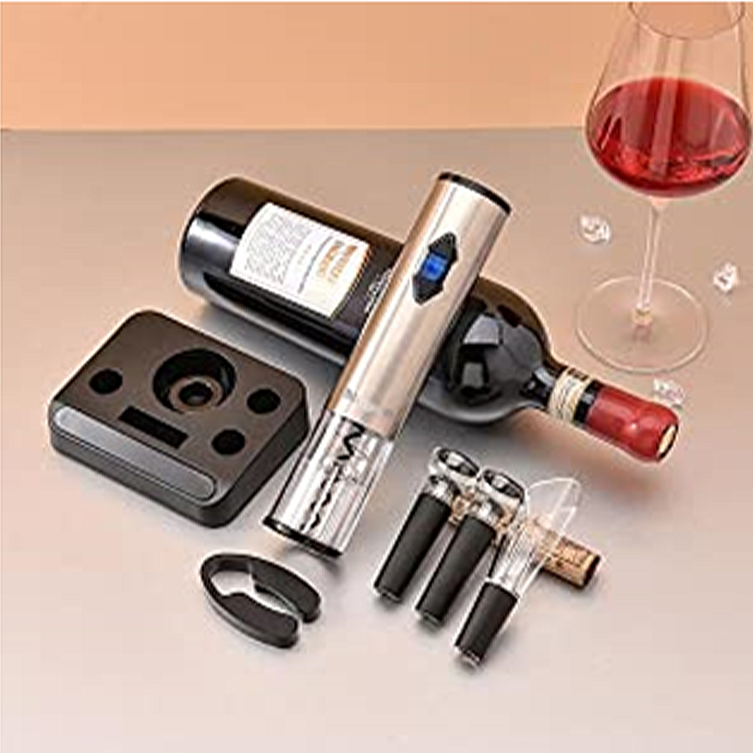 Picture of MEAJORE ELECTRIC WINE OPENER SET 5 IN 1